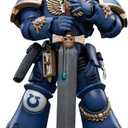 JOYTOY Warhammer 40,000 1/18 Action Figure Ultramarines Primaris Lieutenant Argaranthe Collection Model Birthday Gifts