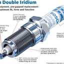 BOSCH 9621 OE Fine Wire Double Iridium Spark Plug - Single