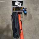 Topcon RL-H5A Laser Transit Leveler Kit - LS-80X Rotary Laser Receiver with Rod Bracket - 36-60in Precision Level 360 Laser Tripod - 13ft Fiber Rod Level Tool with Inch Increments for Construction