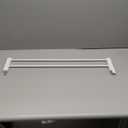 BABELIO Metal Baby Gate Extender, 5.5inch (14cm) White Baby Gates Extension Extra Wide Accessories for Stairs & Doorways, NO Need Tools NO Drilling,30" Tall