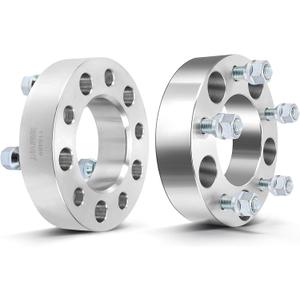 ECCPP 2PCS 1.5 inch 5 Lug 5x5 to 5x5 Wheel Spacers 5x127 to 5x127 1/2" Studs 87.1mm fits for 2006-2010 for Jeep Commander| 1999-2010 for Jeep Grand for Cherokee| 2007-2017 for Jeep Wrangler
