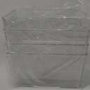 ClearSpace Clear Plastic Storage Bins  Pantry Organizers & Storage Containers, Cabinet Organizer - Home Organization Must Haves for Kitchen, Laundry Room, Office, Closet, Garage & Freezer (4 Pack)