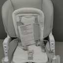 Mallify Convertible High Chairs for Babies and Toddlers, Height Adjustable Baby High Chair, High Chair with Removable Tray, Adjustable Backrest, Portable Baby Dinning Chair with Lockable Wheels (Light Gray)