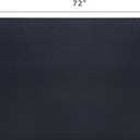 GRILLTEX Under the Grill Protective Deck and Patio Mat, 39 x 72 inches, Black