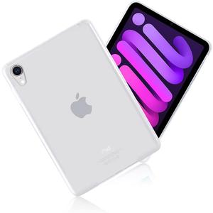 iCoverCase Compatible with iPad mini 7/6 Clear Case, Ultra-Thin Transparent Soft TPU Back Cover Flexible Protective Case 8.3" for Mini 7th (2024) / Mini 6th (2021) Generation (Clear)