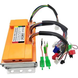Intelligent Brushless Sine Controller 36V 48V 60V 72V 84V 2000W Maximum Current 50A Aluminium Alloy E-Bike Brushless Motor Controller for Electric Bicycle Scooter