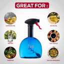 Evo Original Oil Sprayer, Non-Aerosol for Olive Oil, Cooking Oils, and Vinegars, Blue, 24-Ounce Capacity
