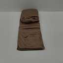 Mayfair Linen 100% Cotton California King Fitted Sheet Only - 500 Thread Count Cal King Sheets Deep Pocket Fitted, Soft Cooling Sateen No Pop-Off Elastic Bottom Sheet, Fits Mattress Upto 18"- Taupe