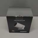 Mini Portable Projector 4K WiFi 6 BT 5.2 Upgraded Portable Projector Full HD Supported for Phone /PC /TV /HDMI /PS5 /Laptop Auto Keystone Home Theater 180 Rotation [Built-in App] White