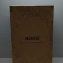 Kono Lightweight 28 Inch Expandable Luggage with Quiet Spinner Wheels TSA Lock, Scratch and Drop Resistant PC+ABS Hardside Durable Large Checked Suitcase, Black