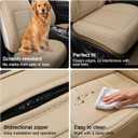 Front Car Seat Covers for Ford F150 F250 F350 F450 Truck Beige