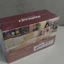 Momcozy M5 Smart APP Controlled Wearable Breast Pump, Hands-Free Wireless Electric Pump, 3 Modes 9 Suction Levels, BPA-Free, Portable Lightweight, 24mm Flange, 2-Pack Cozy Red