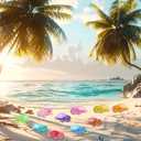 50PCS Luminous Turtle Figurines - Glow in The Dark Resin Animals with 10 Colors for Fairy Garden & Dollhouse Decor - Mini Craft Supplies Micro Landscape Ornaments