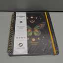 2026 Planner 8.5 x 11, Large Weekly and Monthly Planners with Tabs, A4 Spiral Bound Daily Calendar 2026 Planner, 12 Month Agenda Organizers from Jan. to Dec.(Black Bloss)