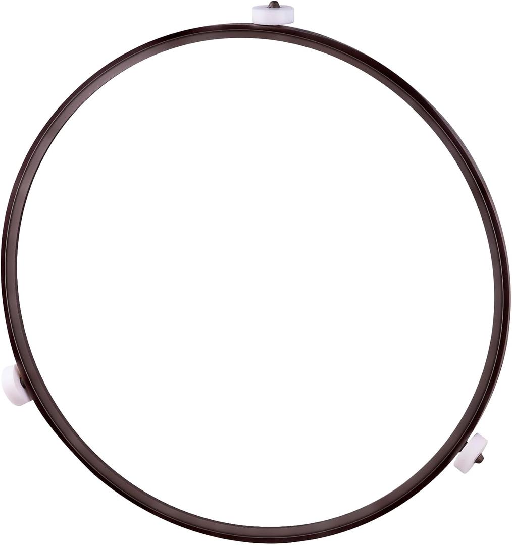 WB06X45707 Microwave Turntable Ring 9.5 inch Compatible with GE LG Microwave, Fits 12.5 inch Microwave Turntable Plate, Replace 5889W2A012H 5889W2A012M 5889W2A015F AGG32988717