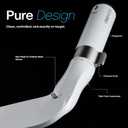 Bidet Attachment for Toilet, Scented Bidet with Fragrance Spray, Self Cleaning and Retractable Bidet Sprayer with Adjustable Pressure, Frontal & Rear Wash Non Electric Bidet for Toilet Seat (Lemon)
