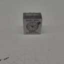 Westclox Classic Baby Ben Alarm Clock for Heavy Sleepers - Authentic 1964 Design, Loud High-Volume White Alarm Clock, Battery Operated, Metal Bezel (Small)