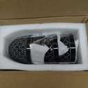 Sureasy Succulent Pots, 3.5 Inch Flower Pots for Indoor Plants, Small Plant Pots with Saucer & Drainage, Decorative Ceramic Planters for Succulent, Cactus, Set of 4, Black