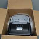 EUHOMY Countertop Ice Maker Machine with Handle, 26lbs Per Day, 9 Ice Cubes Ready in 6 Mins, Auto-Cleaning Portable Ice Maker with Basket and Scoop, for Home/Kitchen/Camping/RV (Silver) (11.57"D x 11.42"W x 8.74"H, Light Grey)