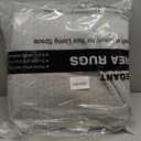 10x14 Area Rugs for Living Room, Non Slip Machine Washable Vintage Rugs, Low Pile Lightweight Large Rug for Bedroom, Dining Room, Home Office Beige