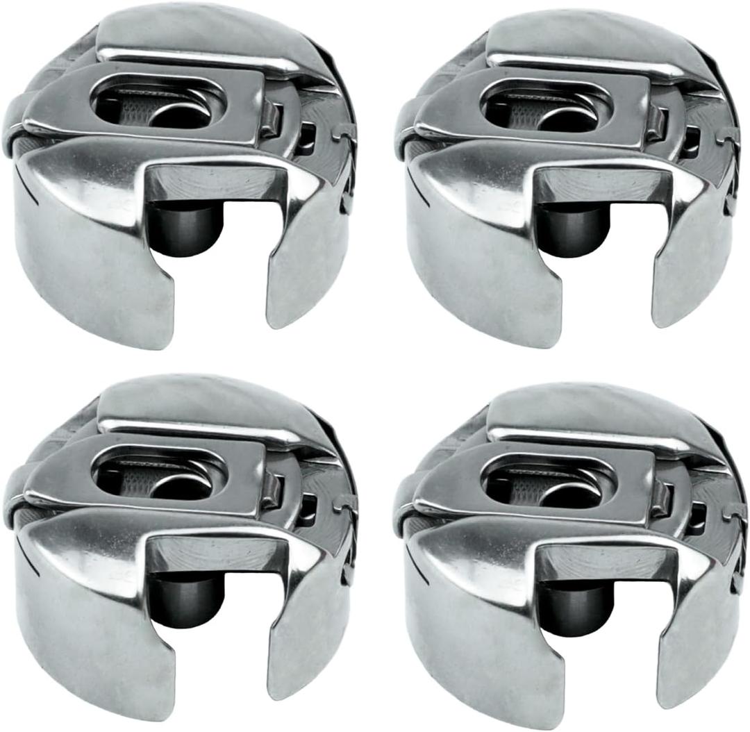 Blooy - 4PCS/Lot 9076 Bobbin Case Fit Pfaff 7510,7550,7562,1211,1222,1473,1471,1475, 130, 229, 234#91-105544-91 BC-HPF134 BC-9076NBL