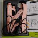 Jugbow Dog Training Collar - 4200FT Remote Dog Collar with 3 Training Modes, Electric Collar with LED Light & IPX8-Waterproof, Rechargeable E-Collars for Small Medium Large Dogs (Pink)