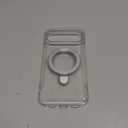 TORRAS Slim for Google Pixel 10 Pro XL Case Clear, Fit for MagSafe, Open Edge Frame, Phone Case for Pixel 10 Pro XL with Stand, Ultra Thin Minimalist, Never Yellowing, Shockproof Corner Cover, Clear