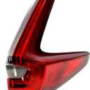 Outer Tail Light Assembly Compatible with CR-V CRV 2020 2021 2022 Passenger Side Rear Tail Lamp Taillight HO2805122 33500TLAA21 (Right)