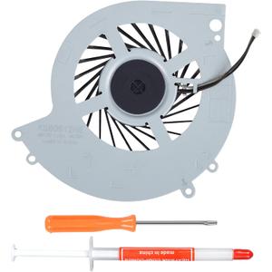New PS4 CPU Cooling Fan, Internal Cooler Fan Replacement for Sony PlayStation 4 PS4 CUH-10XXA (CUH-1000A CUH-1001A) & CUH-11XXA (CUH-1100A CUH-1115A) Console Series with Tool Kit