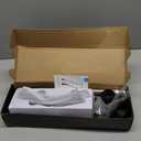 Leebein Electric Spin Scrubber, 2025 New Cordless Cleaning Brush Bathroom Scrubber, IPX7 Waterproof Shower Scrubber with 7 Brush Heads, Extendable Long Handle and 2 Speeds Scrubber for Bathtub Floor (Black)