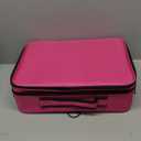 Ochine Travel Makeup Case Cosmetic Case Storage Multilayer Cosmetic Makeup Train Case Portable Makeup Bag Large Cosmetics Makeup Box Organizer with Shoulder Strap for Women Girls (Ship from USA)