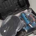 2 Pack Glass suction cups, 8" Heavy Duty Vacuum Suction Cup with Metal Handle, Hand-held Glass Lifter for Glass, Granite, Window, 480lbs Load Capacity W/Free Carrying Case