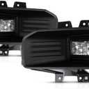 For Ford F150 Fog Light Assembly 2018 2019 2020 Pair Driver and Passenger Side Regular Crew/Extended Cab For FO2592246 | JL3Z15201A