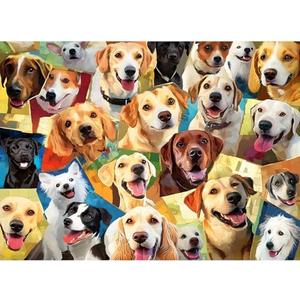 500 Piece Puzzles for Adults, Jigsaw Puzzles 500 Pieces for Adults Senior Dog Puzzle Adult Puzzles 500 Pieces Jigsaw Puzzle Challenging Puzzle Game Family Activity Birthday Gift 20.5x15 in