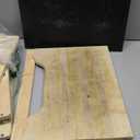 4-in-1 Toddler Kitchen Step Stool, Foldable Learning Standing Tower with Blackboard, Wooden Kitchen Stool Helper for Kids, 1-3 Year Old Boy Girl Gifts