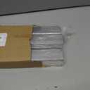 upsimples 10 Pack Clear Acrylic Shelves, 1.7" x12" Clear Wall Shelves for Nail Polish, Vinyl Wall Mount, Record Holder, Magazine Rack, Comic Display, Picture Ledge Shelf Dcor