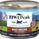 ZIWI Peak Wet Cat Food – All Natural, High Protein, Grain Free, Limited Ingredient, with Superfoods (Beef, Case of 12, 6.5oz Cans) (EXP 10/15/28)