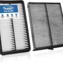 Engine+Cabin Air Filters Fit for 2013-2023 Mazda CX-5(2.0L/2.5L), 2014-2018 Mazda 3 (2.0L/2.5L), 2014-2020 Mazda 6 (2.5L) Engine Air Filter Replacement Air Filter Accessories# CF11811 CA11259