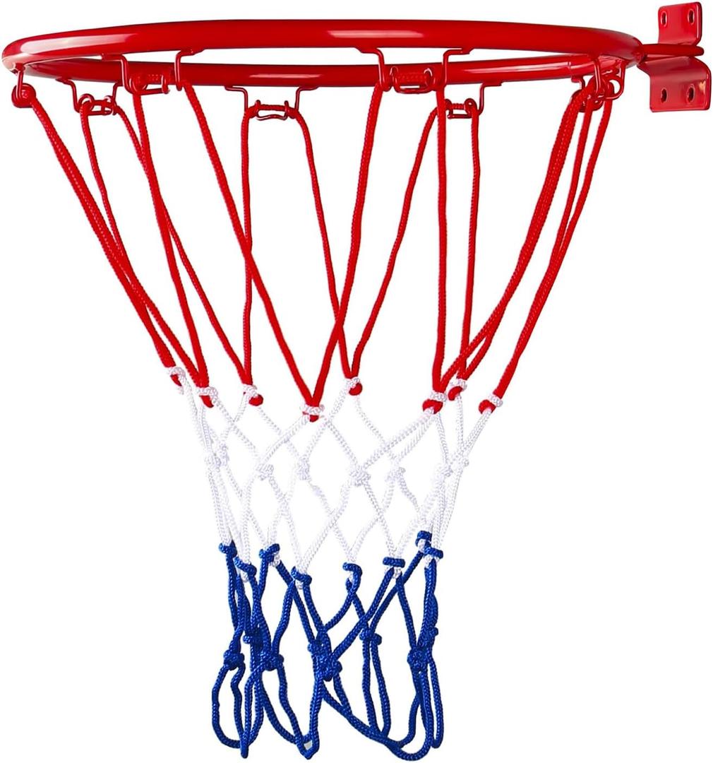 Kids Basketball Hoop, Dream Travel Basketball Rim Goal Wall Mounted Indoor Outdoor Hanging Basketball Hoop