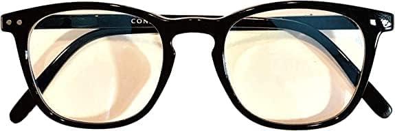 Reading Glasses Men Women Computer Readers Eyeglasses 0.00-4.00 (Black)