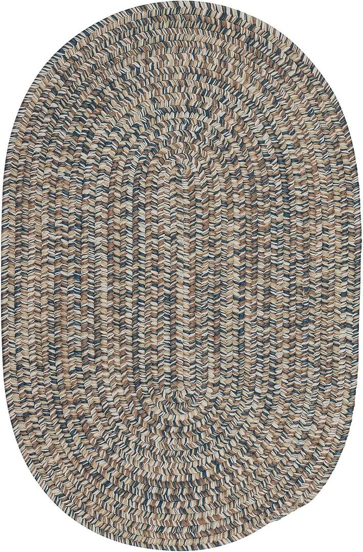Colonial Mills Carrington Tweed - Navy & Tan 2x9