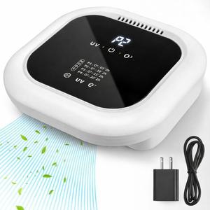 ProGuard Cat Litter Deodorizer & Pet Odor Eliminator for Home, Ozone Air Purifier for Strong Dog Poof, 5,000mAh Rechargeable, Litter Box Deodorizer with 4 Mode for Smoke, Wardrobe, Garage, Car