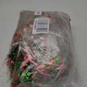 Alupssuc 8 Pieces Total 66 FT Christmas Tinsel Garland, Metallic Shiny Twist Garland Hanging Decorations for Christmas Party Indoor and Outdoor Decor, Red and Green