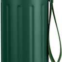 Vacuum Insulated Bottles with Cup 800ml/27oz Stainless Steel Hot Thermo Bottles for Cold and Hot Drinks Water Coffee Thermo with Cup (DarkGreen,800ml)