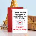 5 x NewEleven Gifts For Men - Romantic Gifts For Boyfriend, Husband, Him - Couple Gift Cards, Anniversary Card For Husband From Wife, Her - Greeting Card