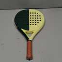 LAPAT Padel Racket with Cover Bag - Carbon Surface with EVA Memory Foam- Paddle Tennis Racquets Lightweight - POP Tennis (Green Monaco)