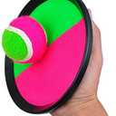 Paddle Catch Toss and Catch Ball Game Set! Throw Catch Bat Ball Game (2 Pack) Kids Version for Children