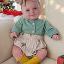 BABESIDE Reborn Baby Dolls, 20Inch Cute Soft Vinyl Realistic-Newborn Baby Doll Poseable Real Life Lifelike Baby Dolls w/Doll Accessories for 3+ Year Old Girls (Ella)