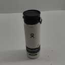Hydro Flask Wide Mouth Bottle with Flex Sip Lid - Insulated Water Bottle Travel Cup Coffee Mug White 20 oz