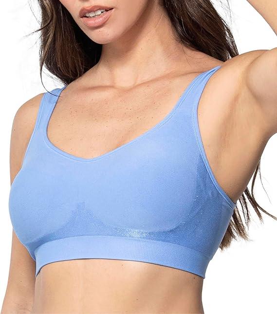Underoutfit Wireless Compression Everyday Bras for Women, 3X-Large